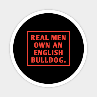 English Bulldog Magnet